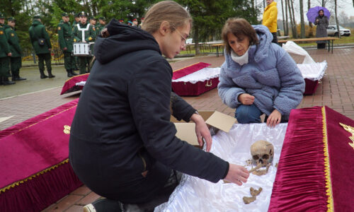 «В год защитника отечества — восстановление облика воинов, павших на фронтах Великой Отечественной Войны»